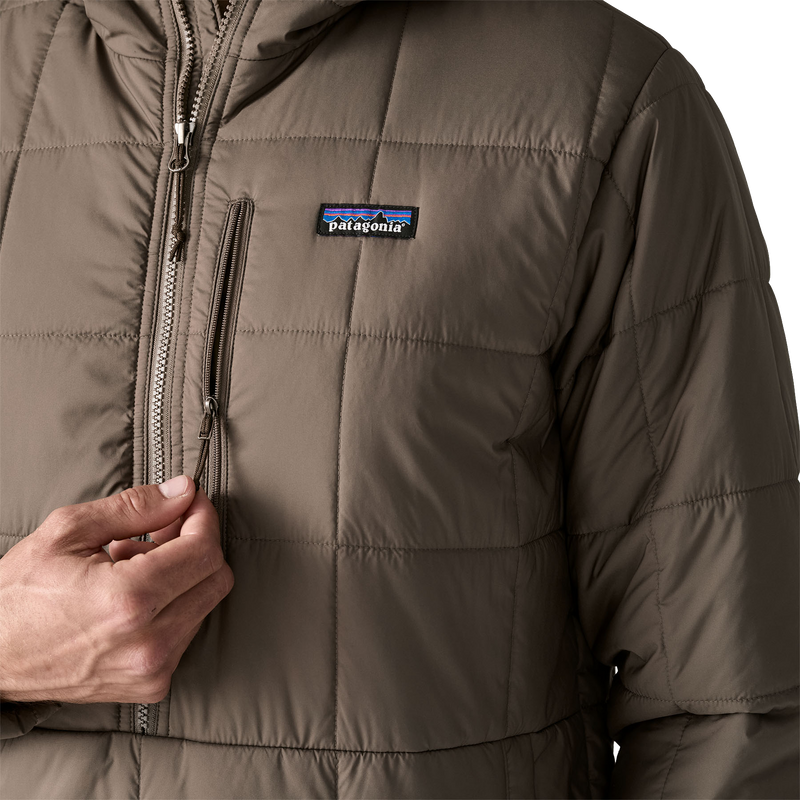 Men's Light Gust Hooded Pullover, Patagonia Men's Light Gust Hooded Pullover chest zip