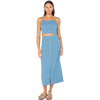 Roxy Women's Island Nomad Skirt in Captains Blue Solid