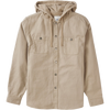 Katin Harold Hood Flannel in Vintage Khaki front