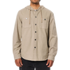Katin Harold Hood Flannel in Vintage Khaki