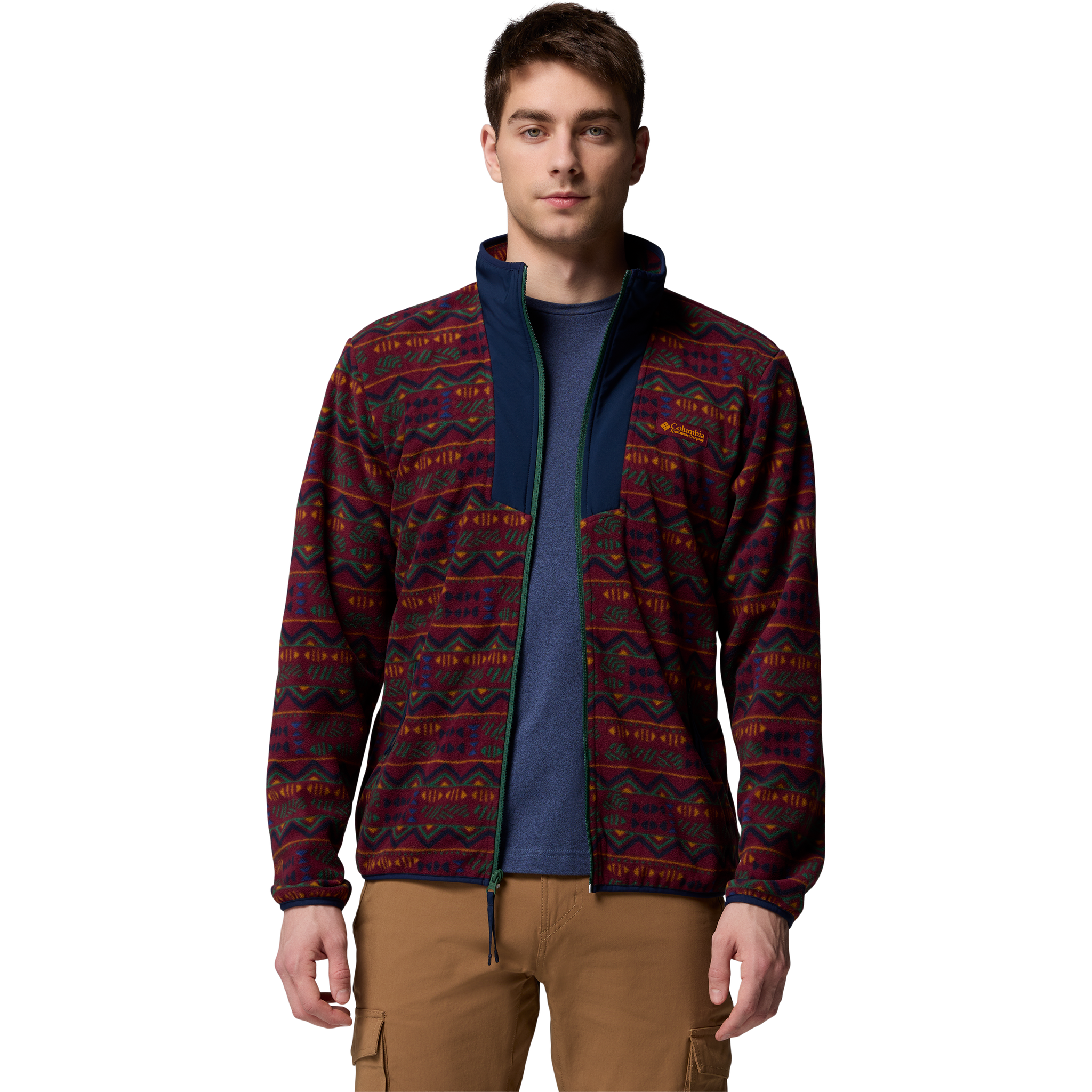 Men's Sequoia Grove Printed Full Zip – Sports Basement