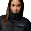 Columbia Women's Puffect II Cropped Jacket Front Logo