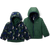 375-Rainforest/Collegiate Navy Dinoflauge