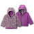 581-Razzle/Shale Purple Peaked Tonal