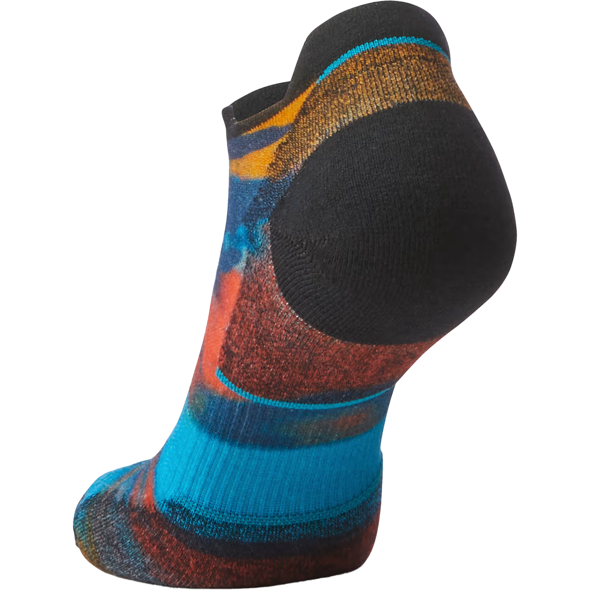 Women's Run Brushed Print Low Ankle Socks alternate view