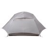 Nemo Aurora 2P & Footprint in Fog Smokey Olive with rainfly side