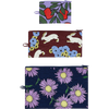 Baggu Flat Pouch Set in Night Orchard
