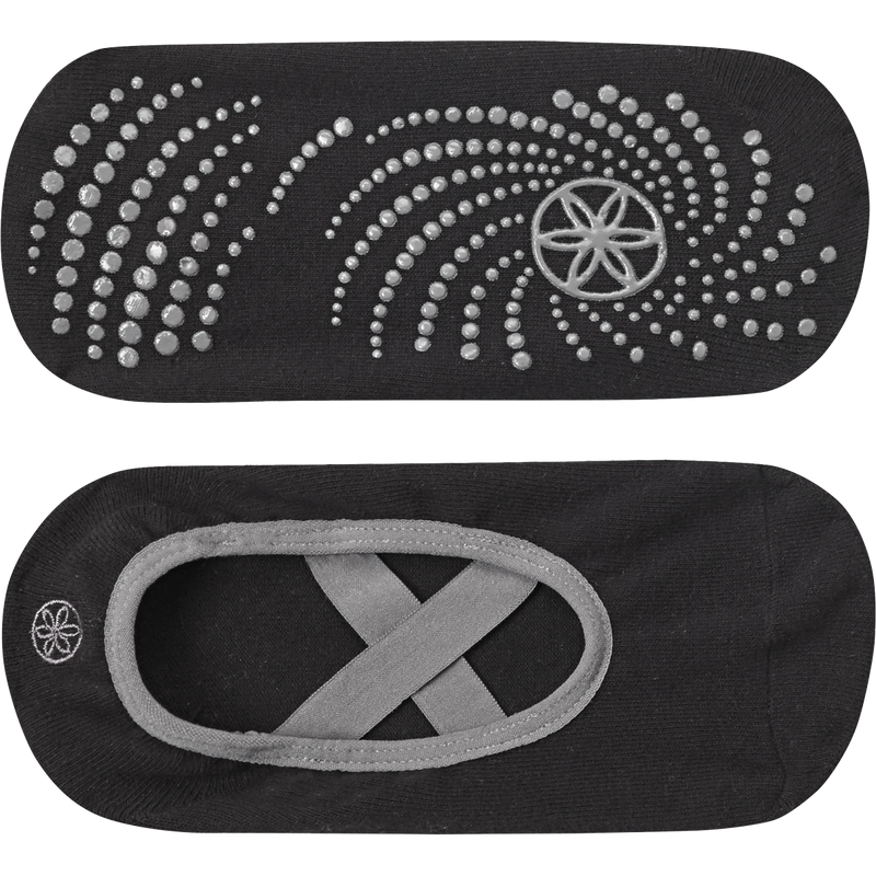 Grippy Yoga Barre Socks 2-PK, Gaiam Grippy Yoga Barre Socks 2PK top and bottom