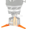 Jetboil Fuel Stabilizer extended with stove and fuel canister