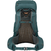 Osprey Renn 65L EF in Cascade Blue/Melon Orange harness and hipbelt