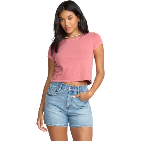 Women's Daily Tee Short Sleeve Knit