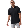 TravisMathew Dodgers Playoff Pitch Polo in Black