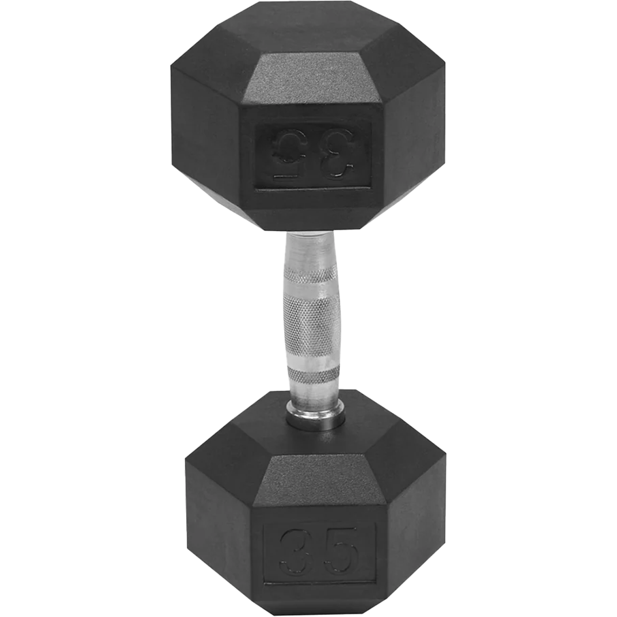 Rubber Hex Dumbbell 20 lb