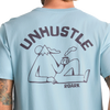 Roark Men's Unhustle Mountain Tee Back Logo