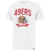 47 Brand Men's 49erss Prime Play Franklin Tee in White Wash