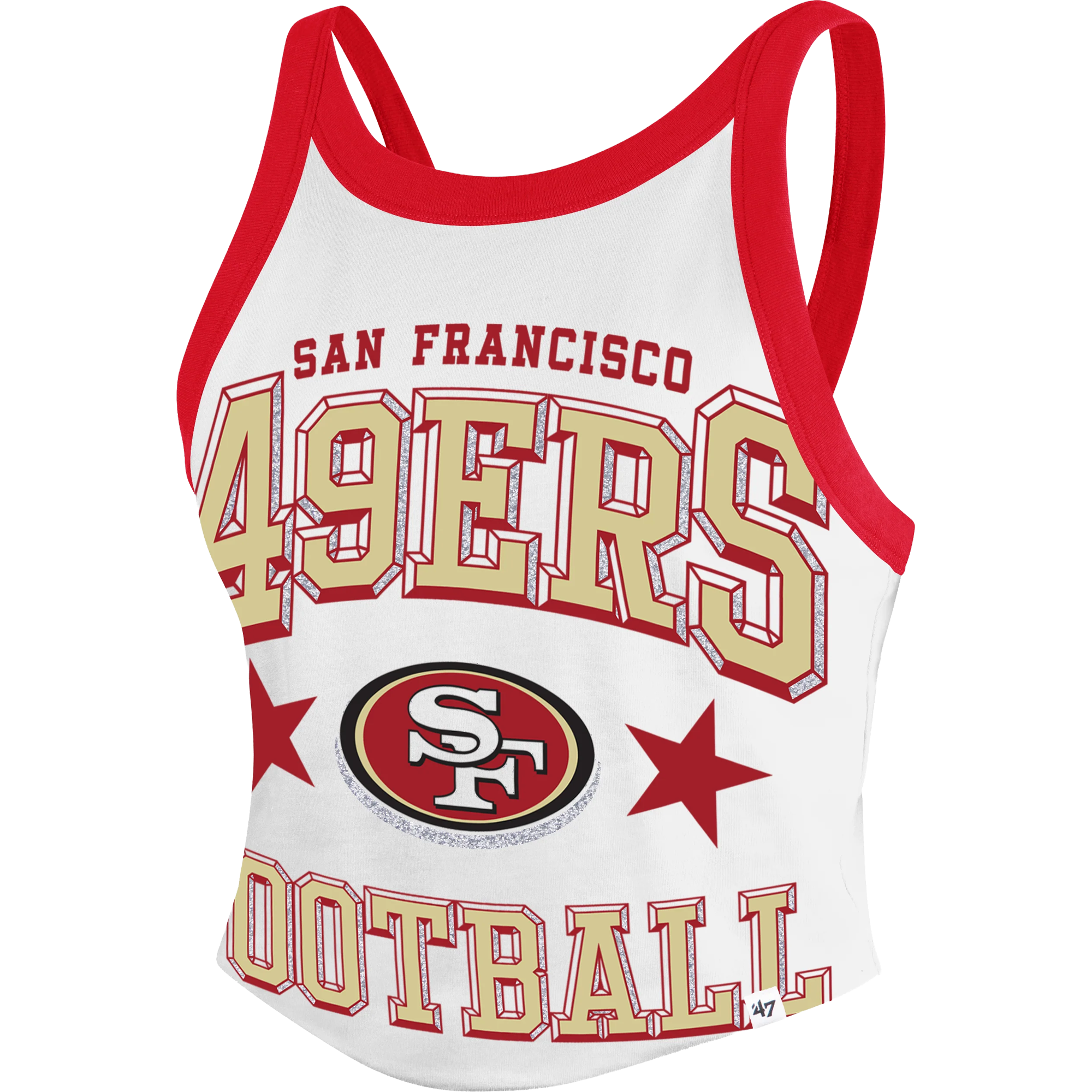 Women's 49ers Energizer Sporty Tank alternate view