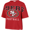 47 Brand Women's 49ers Outreach City Tee in Red