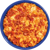 Mountain House Cheesy Pepperoni Pizza Bowl in bowl