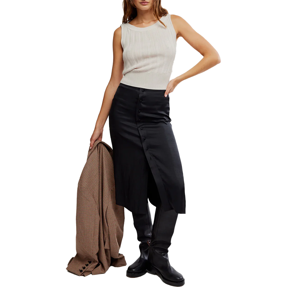 Women's Reese Sweater Tank alternate view