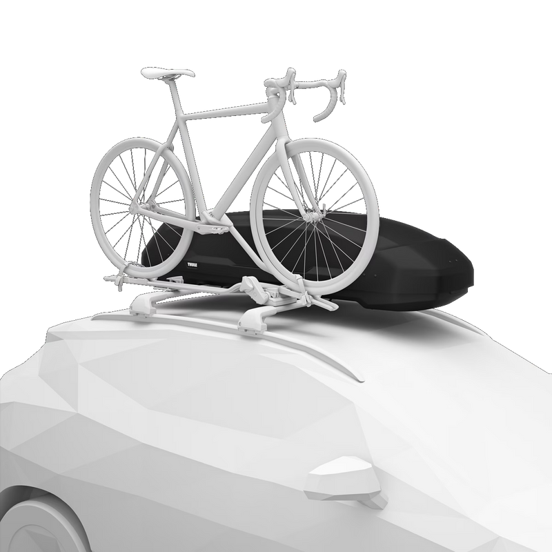 Force 3 - XL, Thule Force 3 L SPORT on vehicle with bike rack
