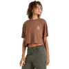 Women's Garden Seek Boxy Crop Front