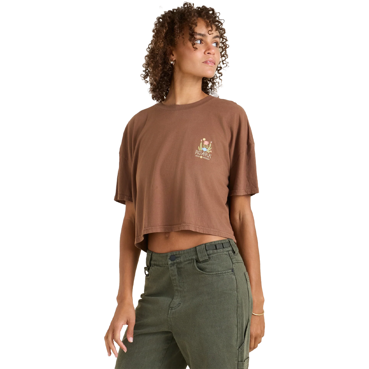 Women's Garden Seek Boxy Crop alternate view
