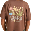 Roark Women's Garden Seek Boxy Crop Back Logo