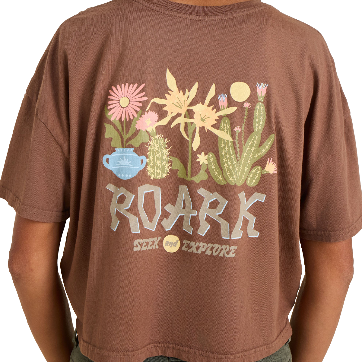 Women's Garden Seek Boxy Crop alternate view