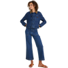 Roark Women's Open Roads Denim Jacket Closed