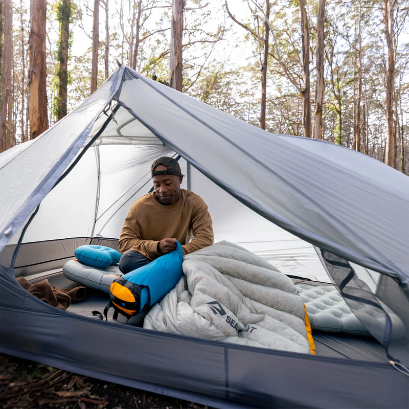 Evac Compression Dry Bag 35L, Sea to Summit Evac Compression Dry Bag 35L with camper