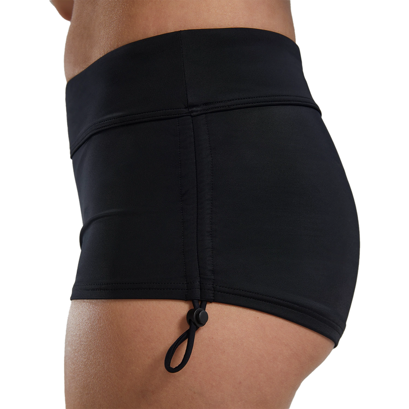 Women's Della Boyshort, TYR Women's Della Boyshort Side