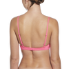 Nike Swim Women's Essential Bralette Bikini Top in 678-Hyper Pink back