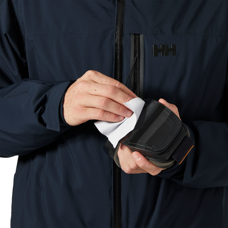 Men's Swift 3 in 1 Jacket, Helly Hansen Men's Swift 3-in-1 Jacket goggle wipe
