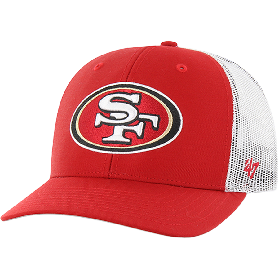 49ers 47 Trucker alternate view
