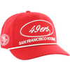 47 Brand 49ers Foundational 47 Hitch RF 3/4 view