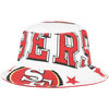 47 Brand 49ers Energize 47 Bucket in White