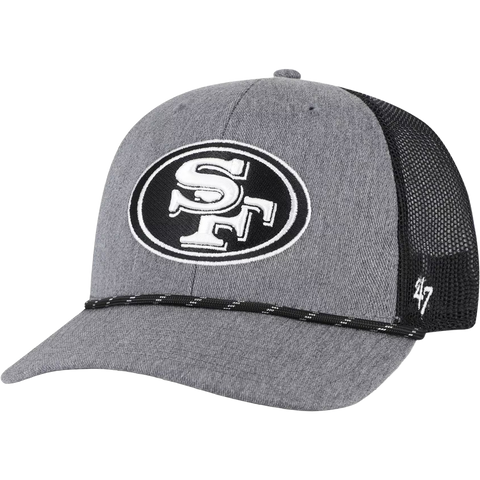 49ers Carbon Strap Rope 47 Trucker