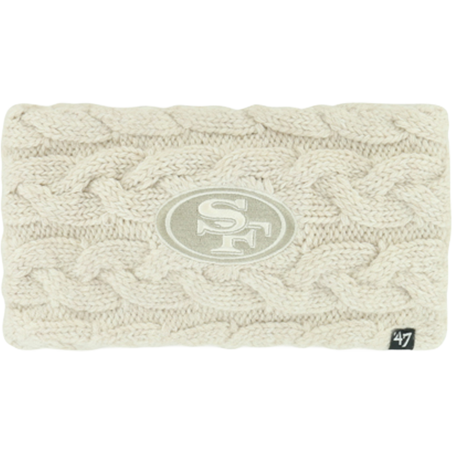 Women's 49ers Latte 47 Headband alternate view
