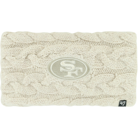 Women's 49ers Latte 47 Headband