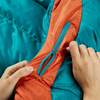 Rab Women's Ascent 500 Reg 23 in Marina Blue stash pocket