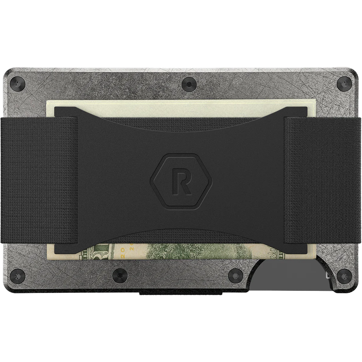 Titanium Wallet with Cash Strap alternate view