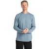 Free Fly Men's Bamboo Lightweight Long Sleeve in Blue Fog