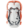 Deuter Expedition Ultra 60 in White/Black with rope and ice axes