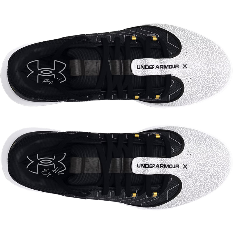 New Under Armour Harper 9 Mid Baseball Cleats Mens 15 Black White Sneakers Shoes Youth Harper 9 RM Baseball Cleats – Sports Basement main image 4