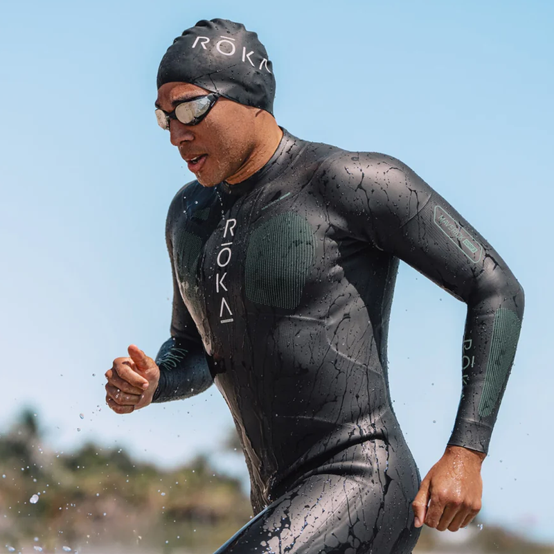 ROKA Men’s Maverick Comp II M size IRONMAN ROKA Men's Maverick Comp II Sleeveless Wetsuit