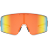 Blenders Eclipse Saturn Cloud in Matte Rubberized Half Transparent Clear/Polarized Orange Mirrored
