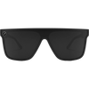 Blenders Sci-Fi Dark Flatter in Matte Rubberized Solid Black/Polarized Smoke Black