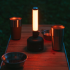 Snow Peak GigaPower Tabletop Lantern at camp