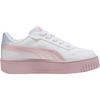 Puma Youth Carina Street Blurry Dreams in PUMA WHITE-ROSE MAUVE-COOL WEATHER
