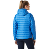 Helly Hansen Women's Verglas Down Hybrid Hooded Jacket 2.0 back on model